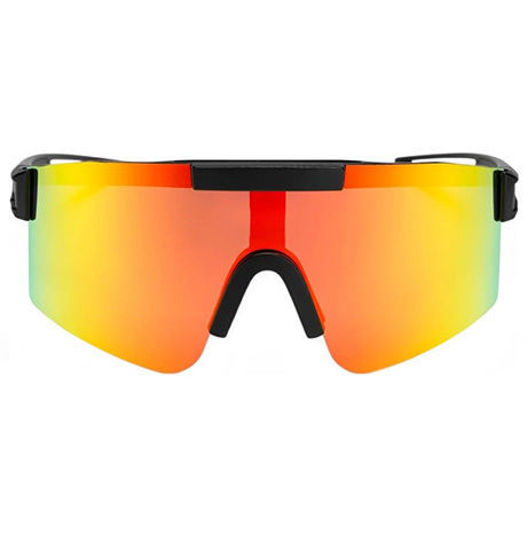 Picture of Luca - Black/Red Mirror  